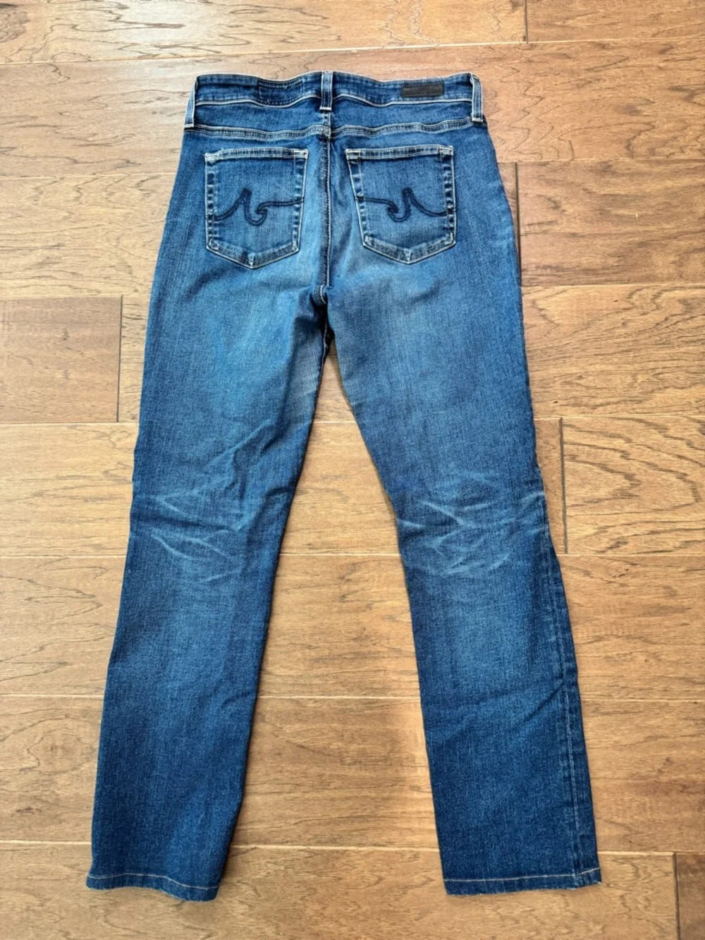 AG Adriano Goldschmied Mari High-Rise Straight Leg Jeans 29R - Picture 13 of 15